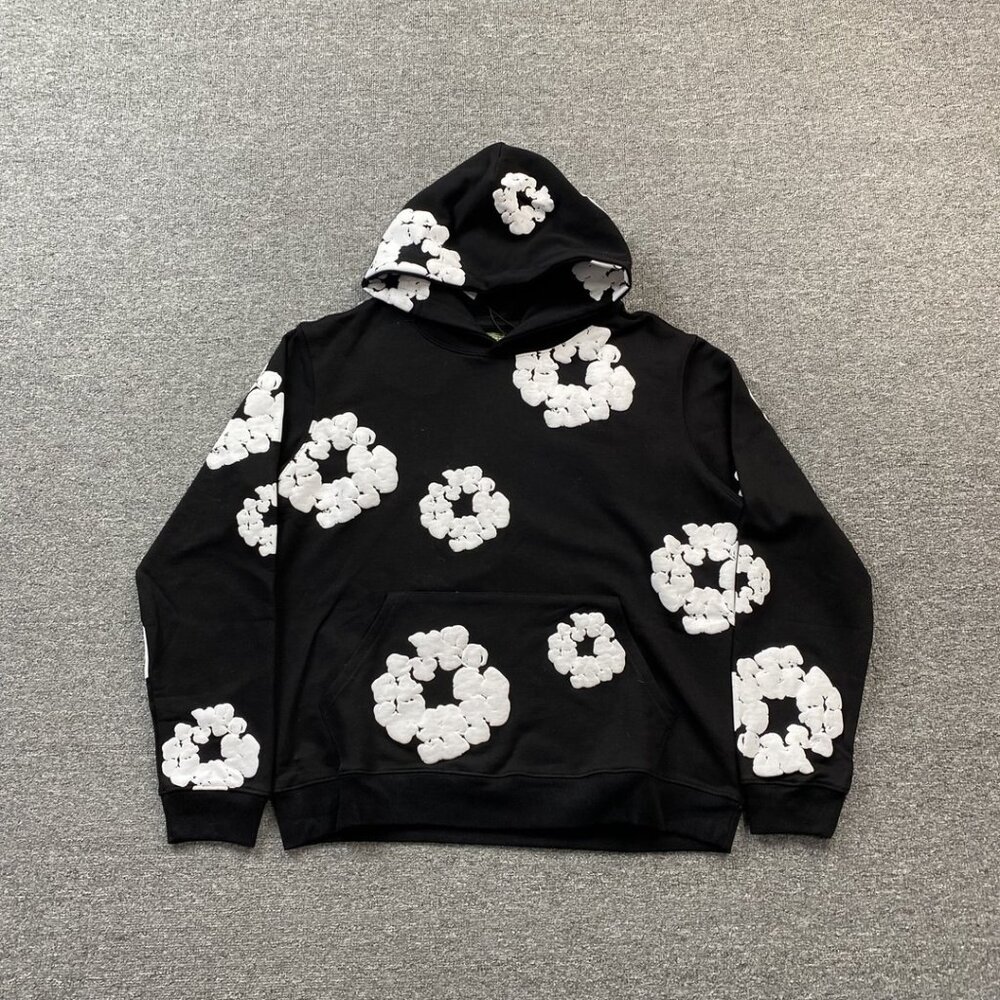 Denim Tears SS23 floral pattern printed sweatshirt